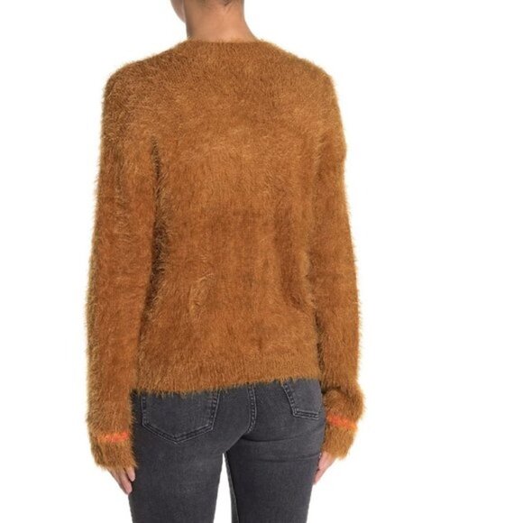 Abound Fluffy Fair Isle Pullover Sweater - Picture 2 of 4